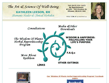 Tablet Screenshot of kathleenleeson.ca